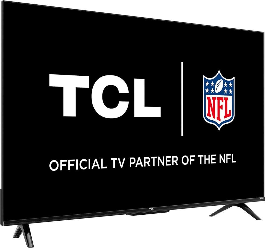 TCL 55 Class 4-Series 4K UHD HDR Smart Roku TV(Wi-Fi, RF, USB, Ethernet, HDMI) - 55S455