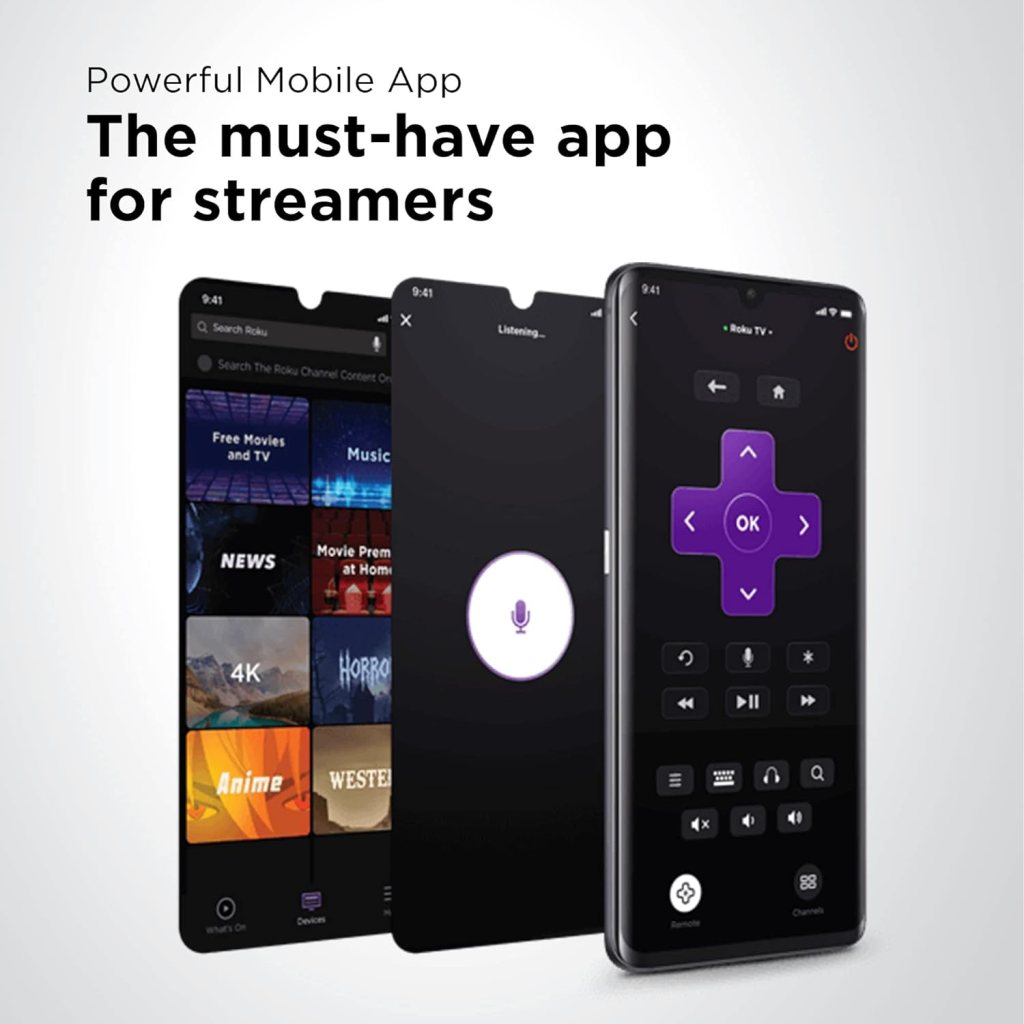 TCL 55 Class 4-Series 4K UHD HDR Smart Roku TV(Wi-Fi, RF, USB, Ethernet, HDMI) - 55S455