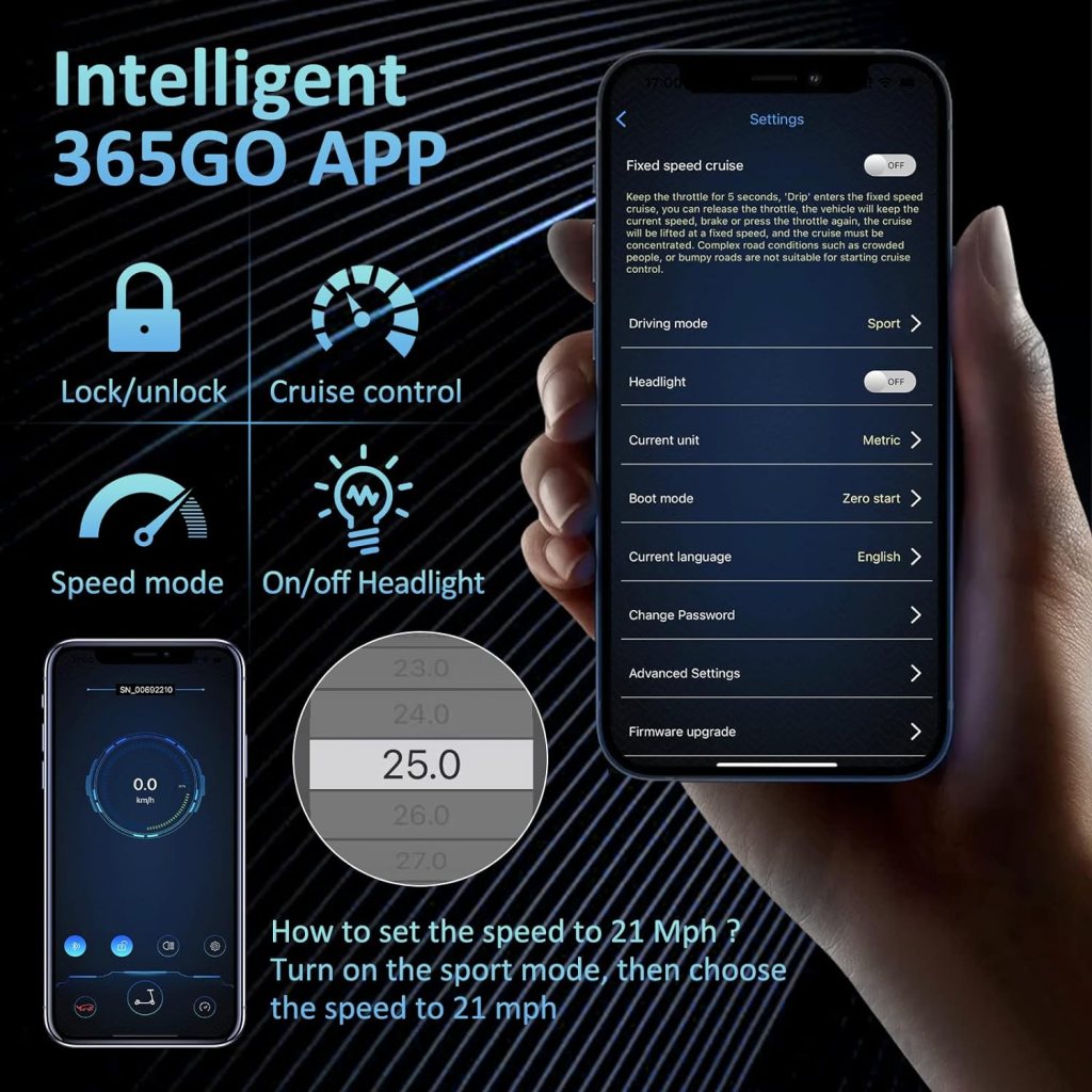 VOLPAM Electric Scooter, 8.5/10 Tires, Max 19-27 Miles Range, 350-500W Motor, Max 19/21 MPH Speed, Dual Braking, Folding Commuting Electric Scooter Adults