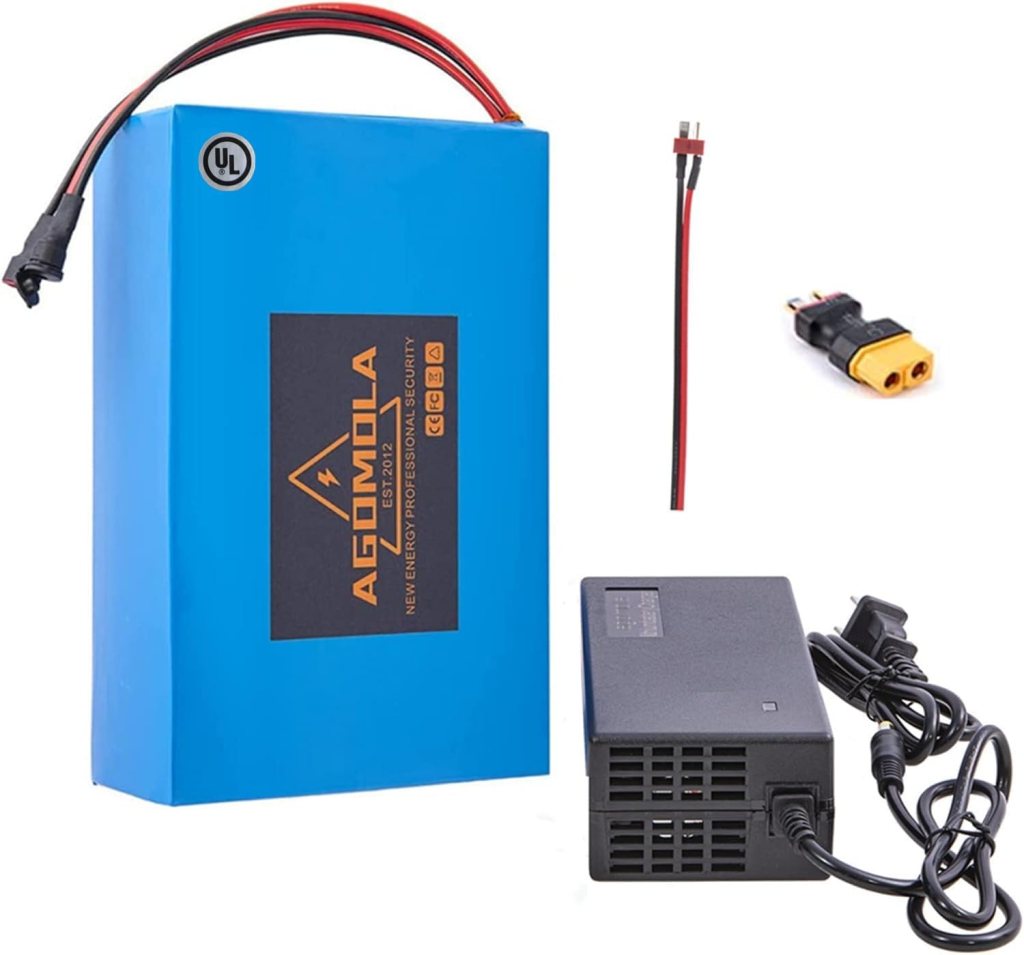 agomola Electric Bicycle 36V 48V Lithium Battery 20Ah 14Ah 12Ah 10Ah Ebike Battery for Electric Bike Scooter Battery 100W to 1000W
