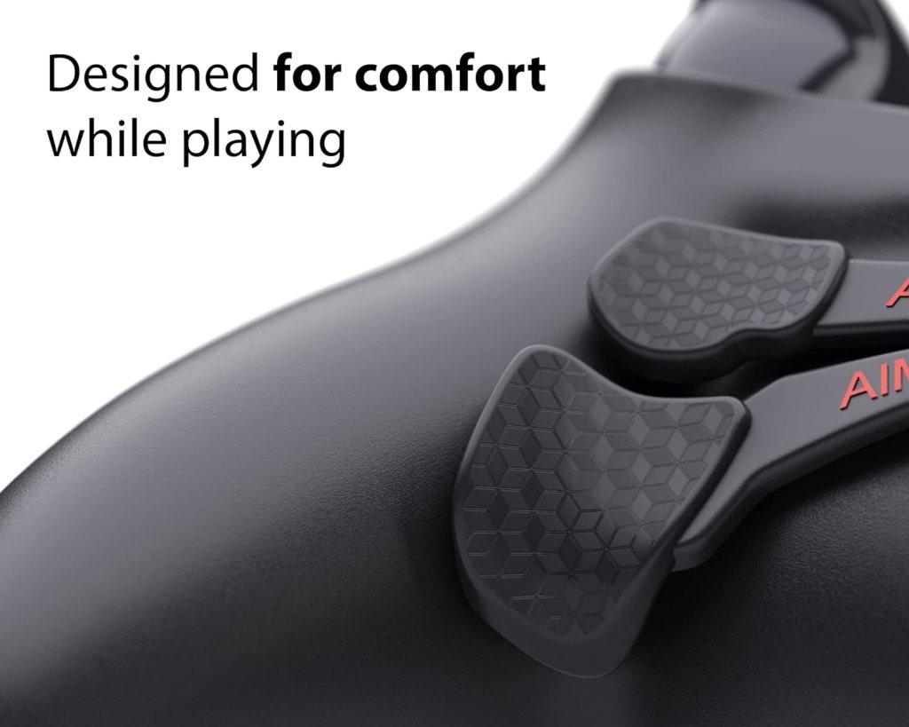 AimControllers PRO Controller compatible with PS5 Console  PC | Custommade Wireless Gaming Controller with 4 Back Remappable Paddles | Gaming Accessories Electronics | Joker Green