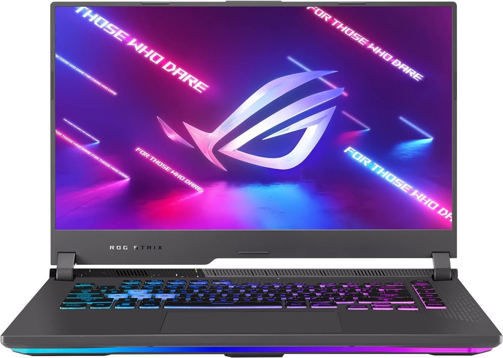 ASUS ROG Strix G15 (2022) Gaming Laptop, 15” 16:10 FHD 144Hz, GeForce RTX 3050, AMD Ryzen™ 7 6800H/HS, 16GB DDR5, 512GB PCIe SSD, Wi-Fi 6E, Windows 11, G513RC-ES73, Eclipse Gray ASUS ROG Strix G15 (2022) Gaming Laptop, 15” 16:10 FHD 144Hz, GeForce RTX 3050, AMD Ryzen™ 7 6800H/HS, 16GB DDR5, 512GB PCIe SSD, Wi-Fi 6E, Windows 11, G513RC-ES73, Eclipse Gray