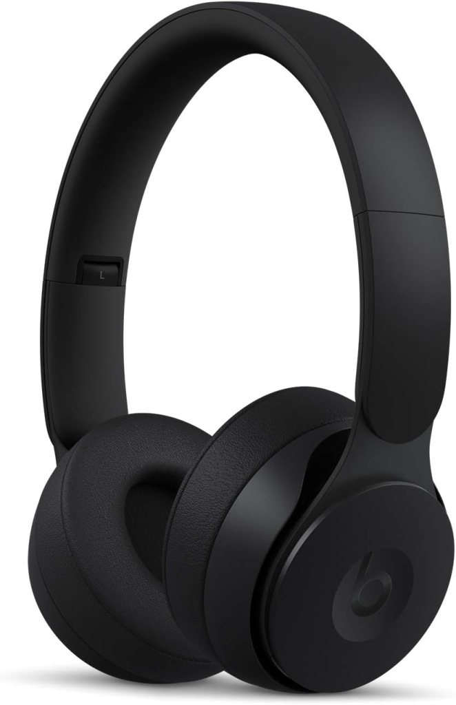 Beats Solo Pro Wireless Noise Cancelling On-Ear Headphones - Apple H1 Headphone Chip, Class 1 Bluetooth, 22 Hours of Listening Time, Built-in Microphone - Black Beats Solo Pro Wireless Noise Cancelling On-Ear Headphones - Apple H1 Headphone Chip, Class 1 Bluetooth, 22 Hours of Listening Time, Built-in Microphone - Black