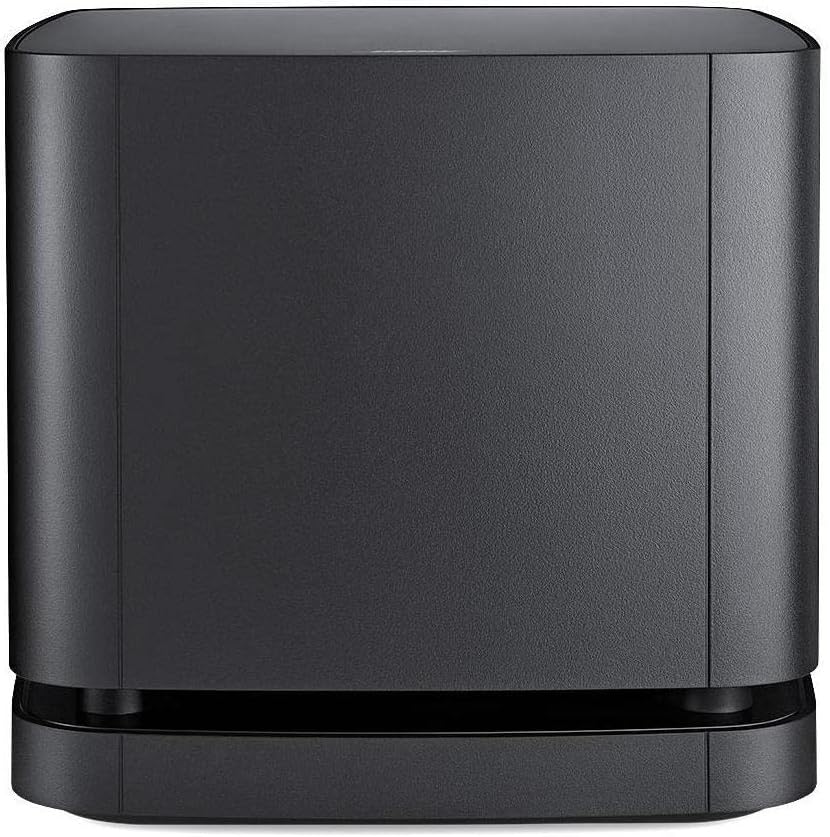 Bose Smart Soundbar 900, White with Bass Module 500 for Soundbar, Black