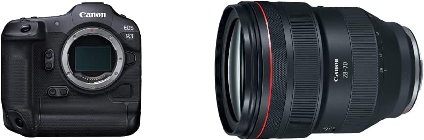 Canon EOS R3 Body with RF 28-70mm f/2L USM Lens, Black - 2965C002