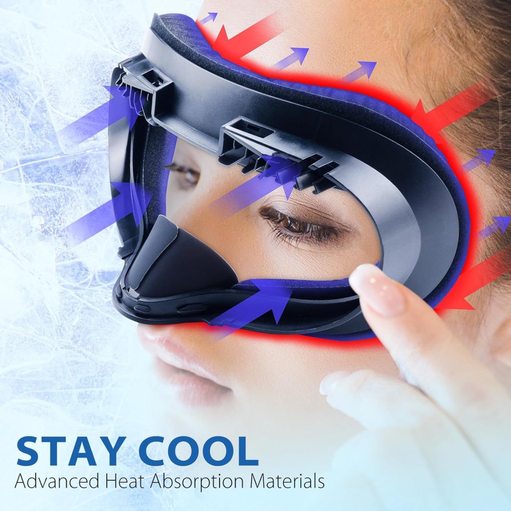 DESTEK Cooling Face Pad Compatible with Quest 2, Including Facial Interface and Removable Nose Guard - Accessories for Oculus/Meta Quest 2 - Face Cushion Face Cover Replacement DESTEK Cooling Face Pad Compatible with Quest 2, Including Facial Interface and Removable Nose Guard - Accessories for Oculus/Meta Quest 2 - Face Cushion Face Cover Replacement