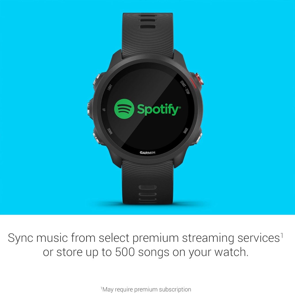 Garmin Forerunner 245 Music, GPS Running Smartwatch with Music and Advanced Dynamics, Black (Renewed)