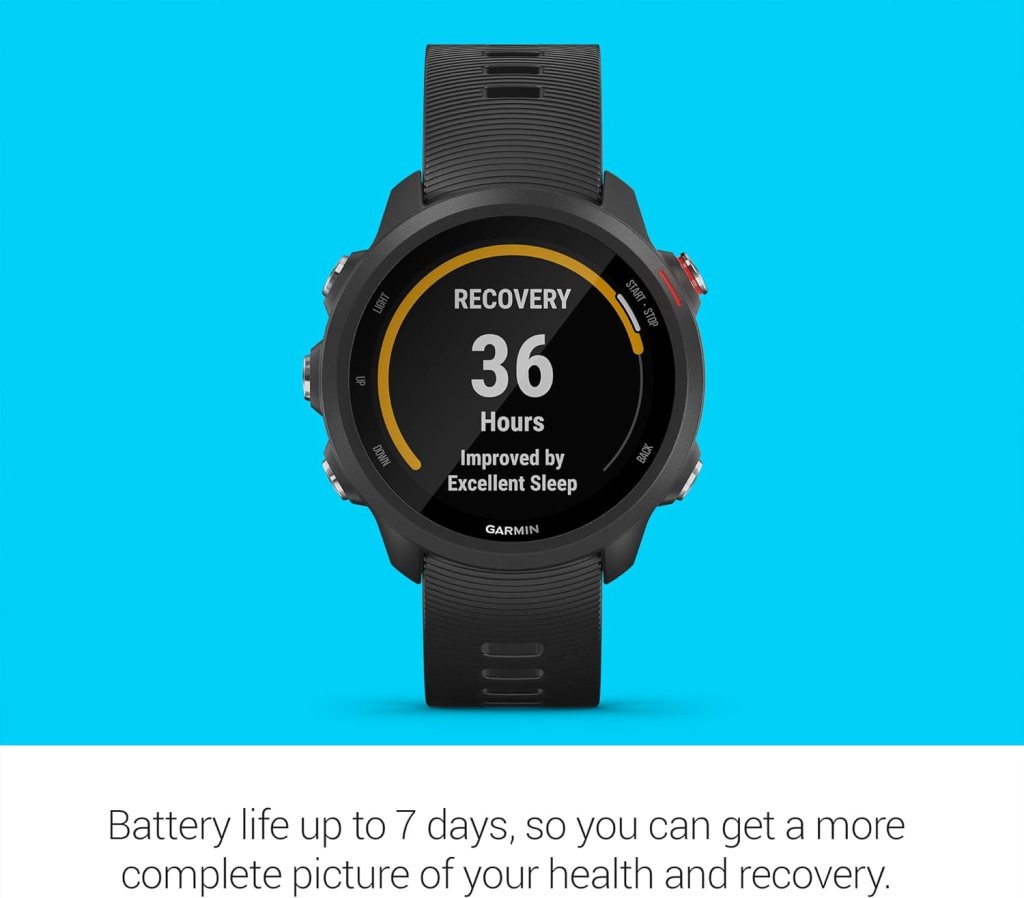 Garmin Forerunner 245 Music, GPS Running Smartwatch with Music and Advanced Dynamics, Black (Renewed)