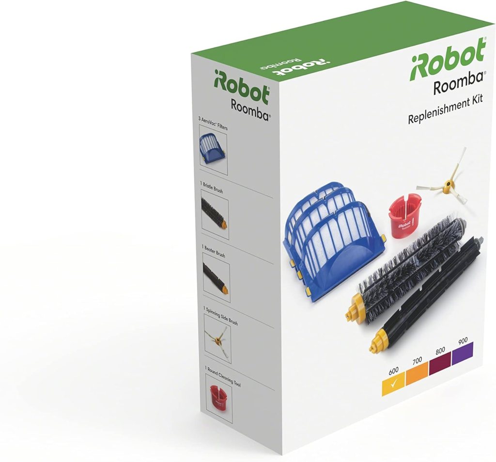 iRobot Roomba 694 Robot Vacuum-Wi-Fi Connectivity, Personalized Cleaning Recommendations, Works with Alexa, Good for Pet Hair, Carpets, Hard Floors, Self-Charging, Roomba 694