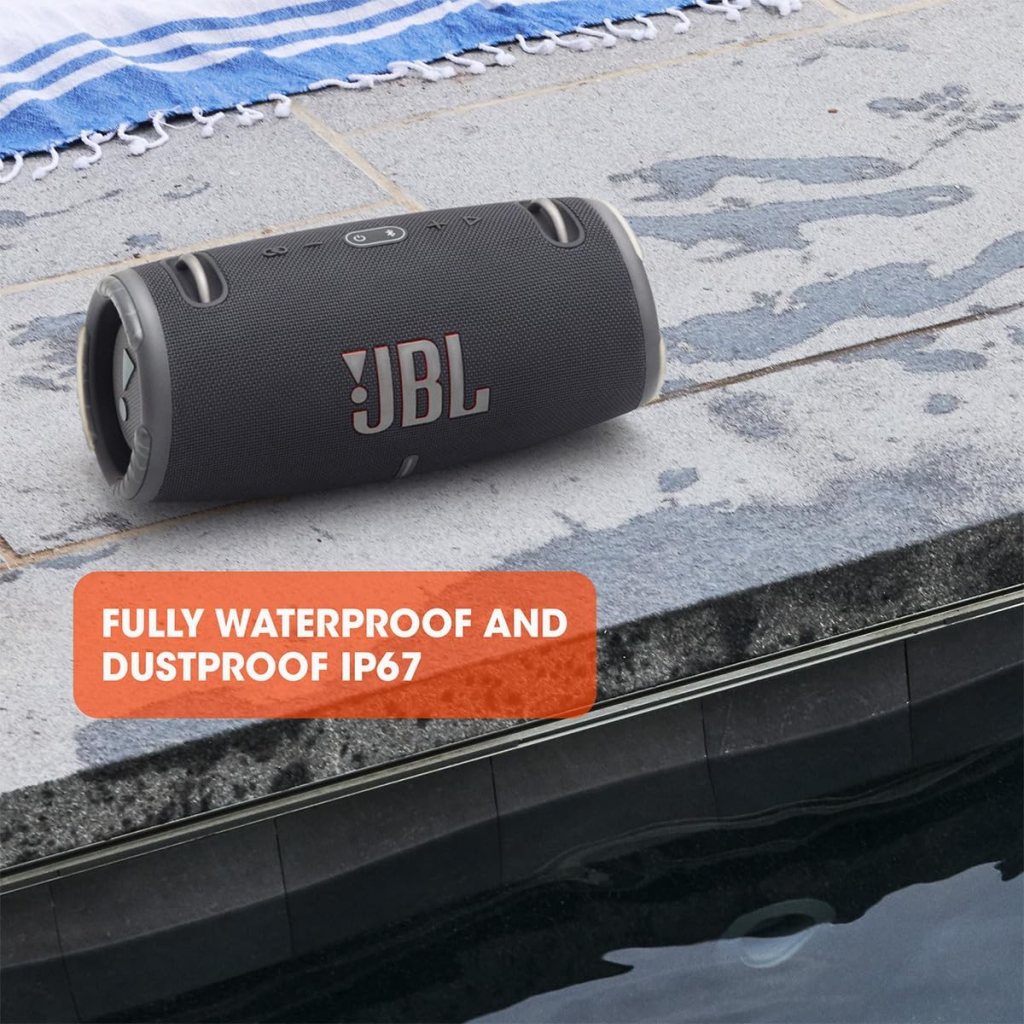 JBL Xtreme 3 - Portable Bluetooth Speaker, Powerful Sound and deep bass  Charge 5 - Portable Bluetooth Speaker with IP67 Waterproof and USB Charge Out - Squad