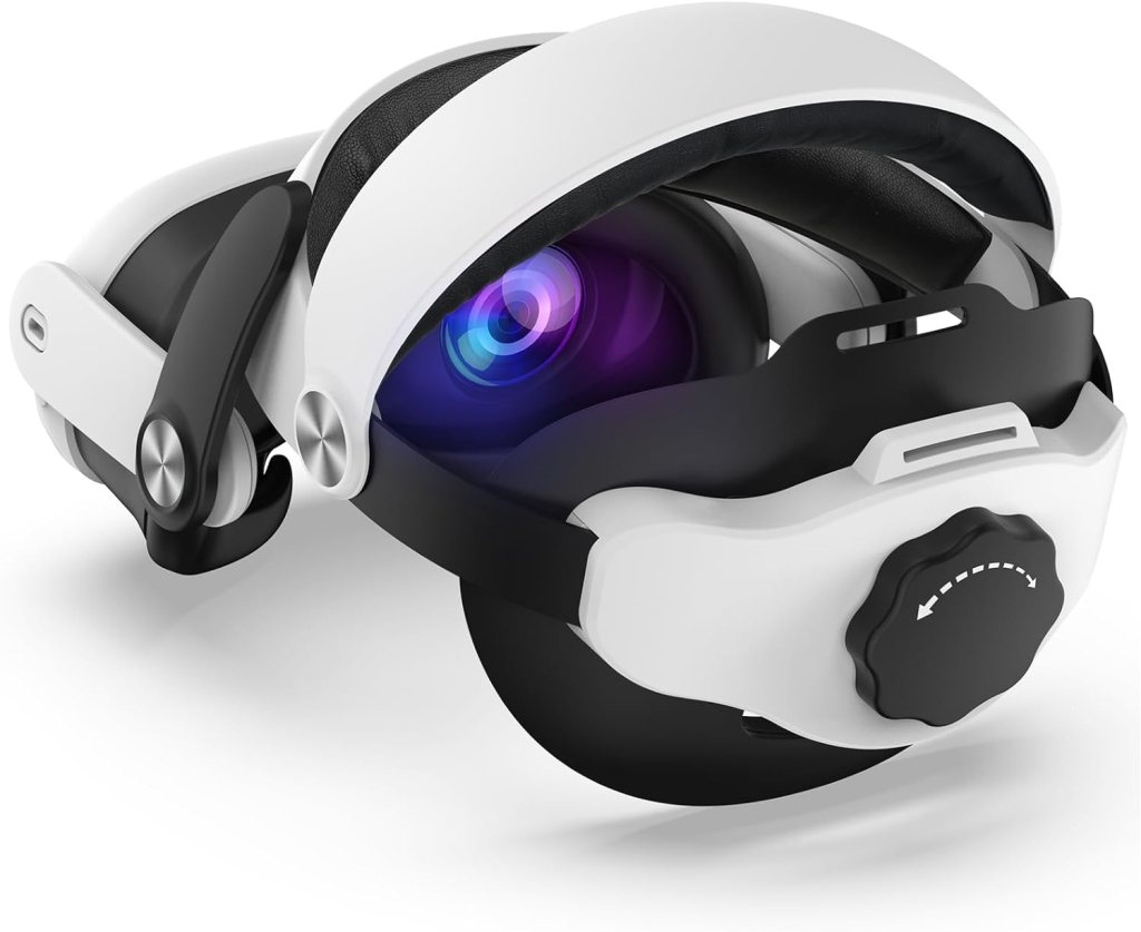 NEWENMO Adjustable Elite Strap Compatible with Quest 3 Enhanced Support and Comfort, Upgraded for Meta Quest 3 Head Strap Reduce Head Pressure, Protective Head Strap for Quest 3 Accessories in VR NEWENMO Adjustable Elite Strap Compatible with Quest 3 Enhanced Support and Comfort, Upgraded for Meta Quest 3 Head Strap Reduce Head Pressure, Protective Head Strap for Quest 3 Accessories in VR