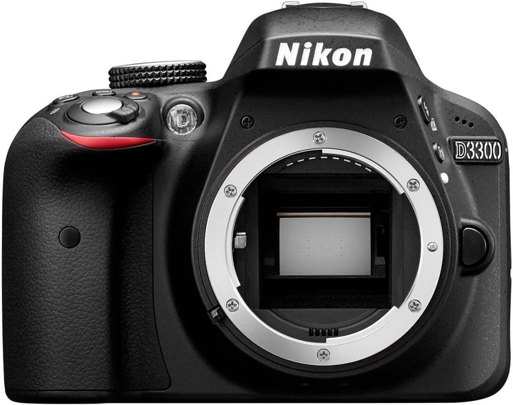 Nikon D3300 24.2MP 1080p Digital SLR Camera (Black) Refurbished Body ONLY