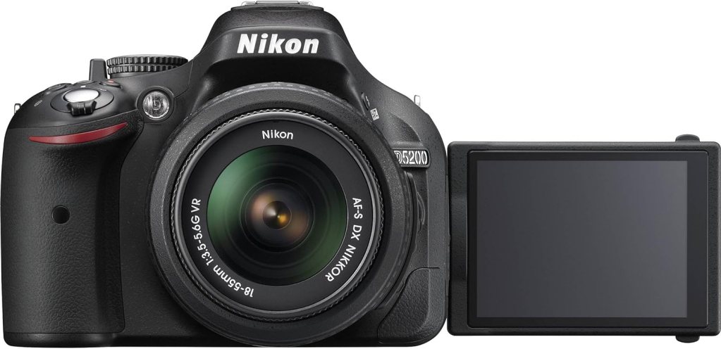 Nikon D5200 24.1 MP CMOS Digital SLR Camera Body Only (Black)