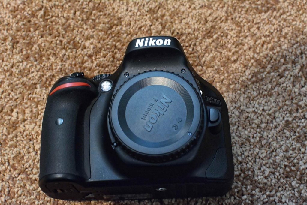 Nikon D5200 24.1 MP CMOS Digital SLR Camera Body Only (Black)