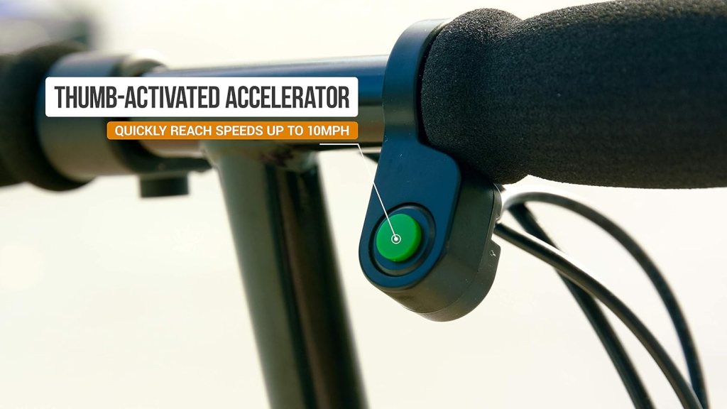 Razor Power Core E90 Electric Scooter with hub motor, push-button throttle, for kids 8+