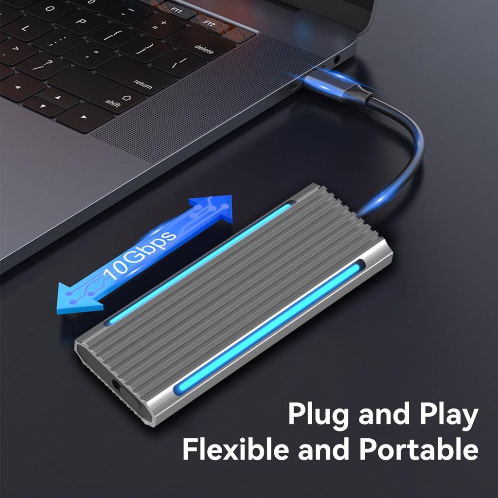 Retro Game Console HDD, 2TB Hyper Base Lbox Built-in 4280 Top Retro Video Games, 18 Emulator Console Plug and Play, Portable Game Hard Drive for Win 8.1/10/11, LaunchBox Game System, Sata 3 to USB 3.0