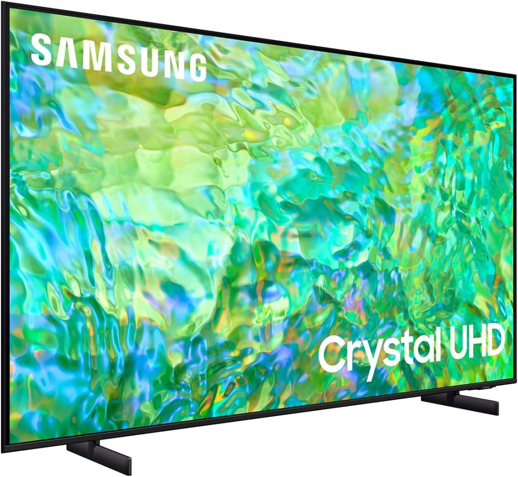 SAMSUNG 85-Inch Class Crystal UHD 4K CU8000 Series PurColor, Ultra Slim, Smart TV with Alexa Built-in (UN85CU8000, 2023 Model)