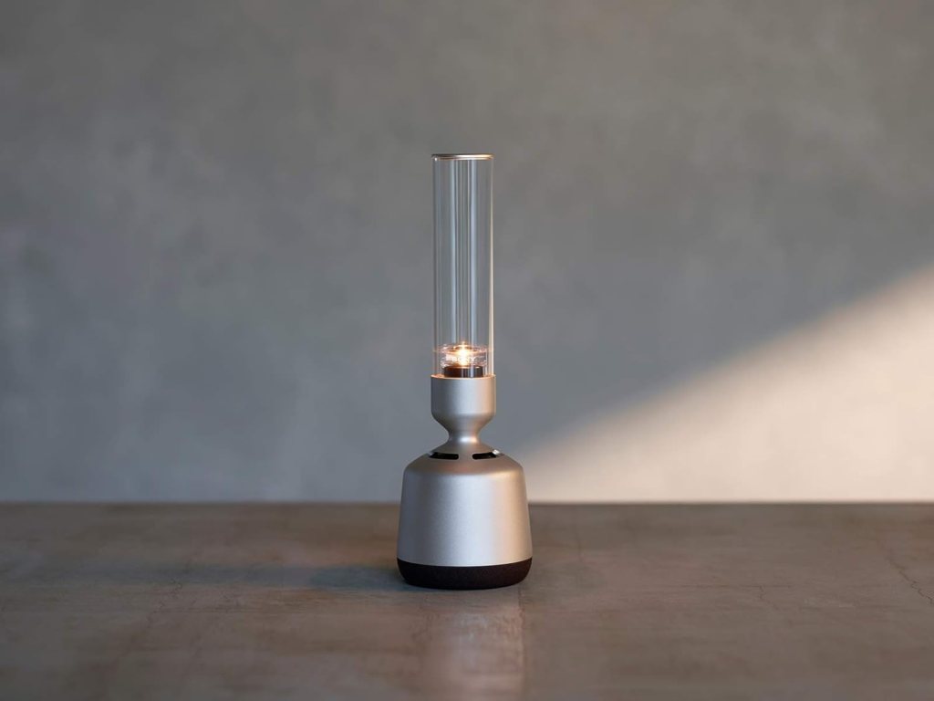 Sony LSPX-S2 Glass Sound Speaker with NFC and Bluetooth, 360 Degrees All Directional Speaker Silver Sony LSPX-S2 Glass Sound Speaker with NFC and Bluetooth, 360 Degrees All Directional Speaker Silver