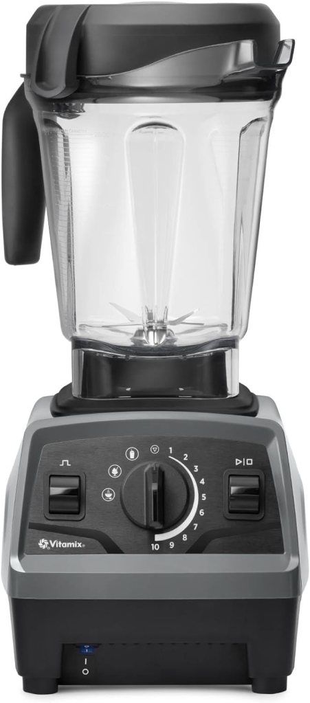 Vitamix Explorian Blender with Programs, Professional-Grade, 64 oz. Low-Profile Container, Black (Renewed Premium)