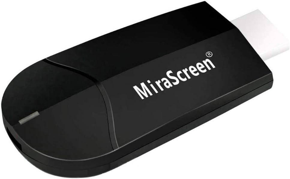 4K/1080P Wireless Display Adapter, SmartSee Screen Mirroring Casting from iOS Android Phone Laptop to TV Projector Any HDMI Display, Dual Core Streaming Device Support Miracast Airplay DLNA 4K/1080P Wireless Display Adapter, SmartSee Screen Mirroring Casting from iOS Android Phone Laptop to TV Projector Any HDMI Display, Dual Core Streaming Device Support Miracast Airplay DLNA