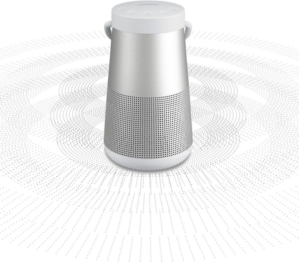 Bose SoundLink Revolve + Portable  Long-Lasting Bluetooth 360 Speaker - Lux Gray