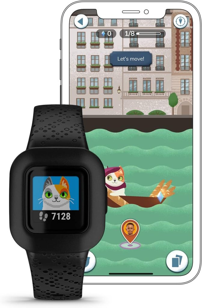 Garmin vivofit jr. 3, Fitness Tracker for Kids, Includes Interactive App Experience, Swim-Friendly, Up To 1-year Battery Life, Digi Camo