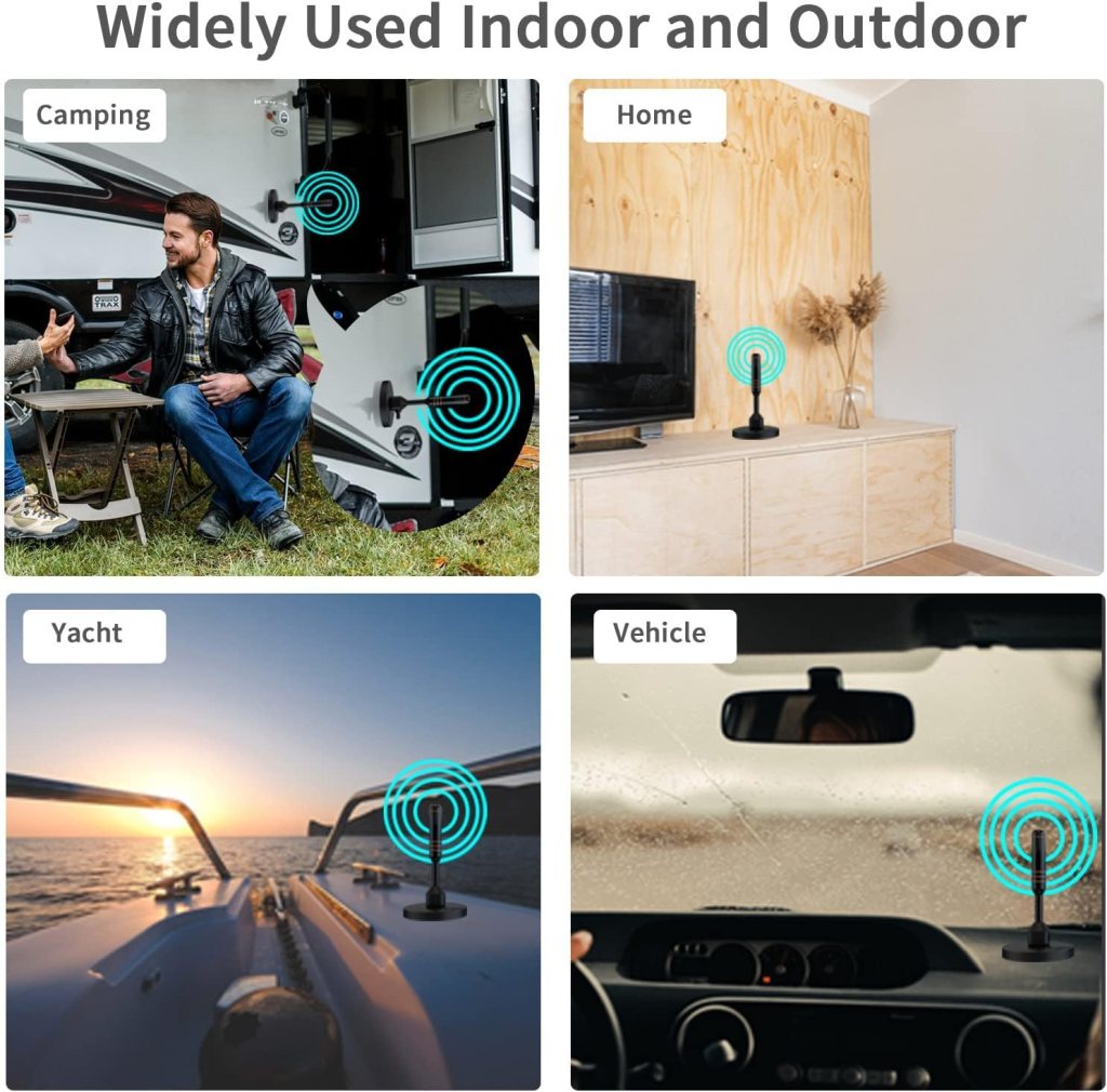 HD Digital TV Antenna Small Indoor Outdoor, Includes Magnetic Base and 360° Reception Support Smart 4K 1080P Fire and All Older TVs HDTV Television for Free Local Channels -10ft Coax Cable HD Digital TV Antenna Small Indoor Outdoor, Includes Magnetic Base and 360° Reception Support Smart 4K 1080P Fire and All Older TVs HDTV Television for Free Local Channels -10ft Coax Cable