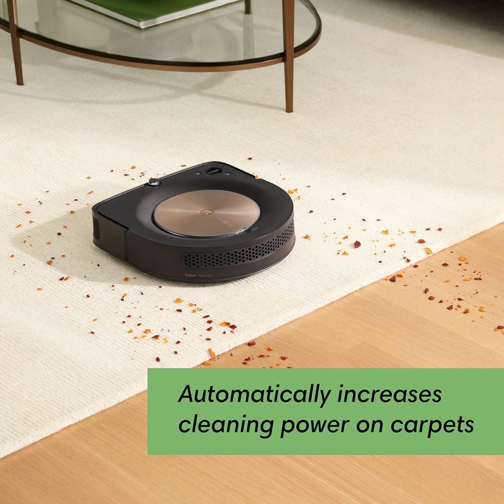 iRobot Roomba s9+ Self Emptying Robot Vacuum - Empties Itself for 60 Days, Detects  Cleans Around Objects in Your Home, Smart Mapping, Powerful Suction, Corner  Edge Cleaning