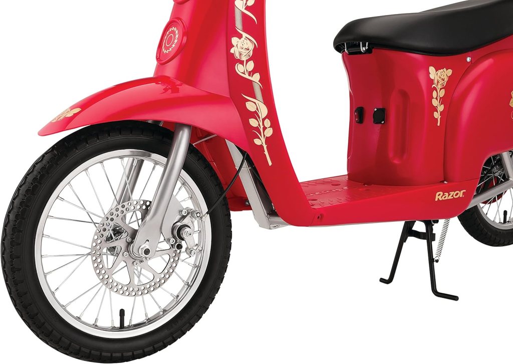 Razor Pocket Mod Bellezza - 36V Euro-Style Electric Scooter for Ages 14+, Up to 70 min Ride Time, 16 Pneumatic Tires, For Riders up to 220 lbs Razor Pocket Mod Bellezza - 36V Euro-Style Electric Scooter for Ages 14+, Up to 70 min Ride Time, 16 Pneumatic Tires, For Riders up to 220 lbs