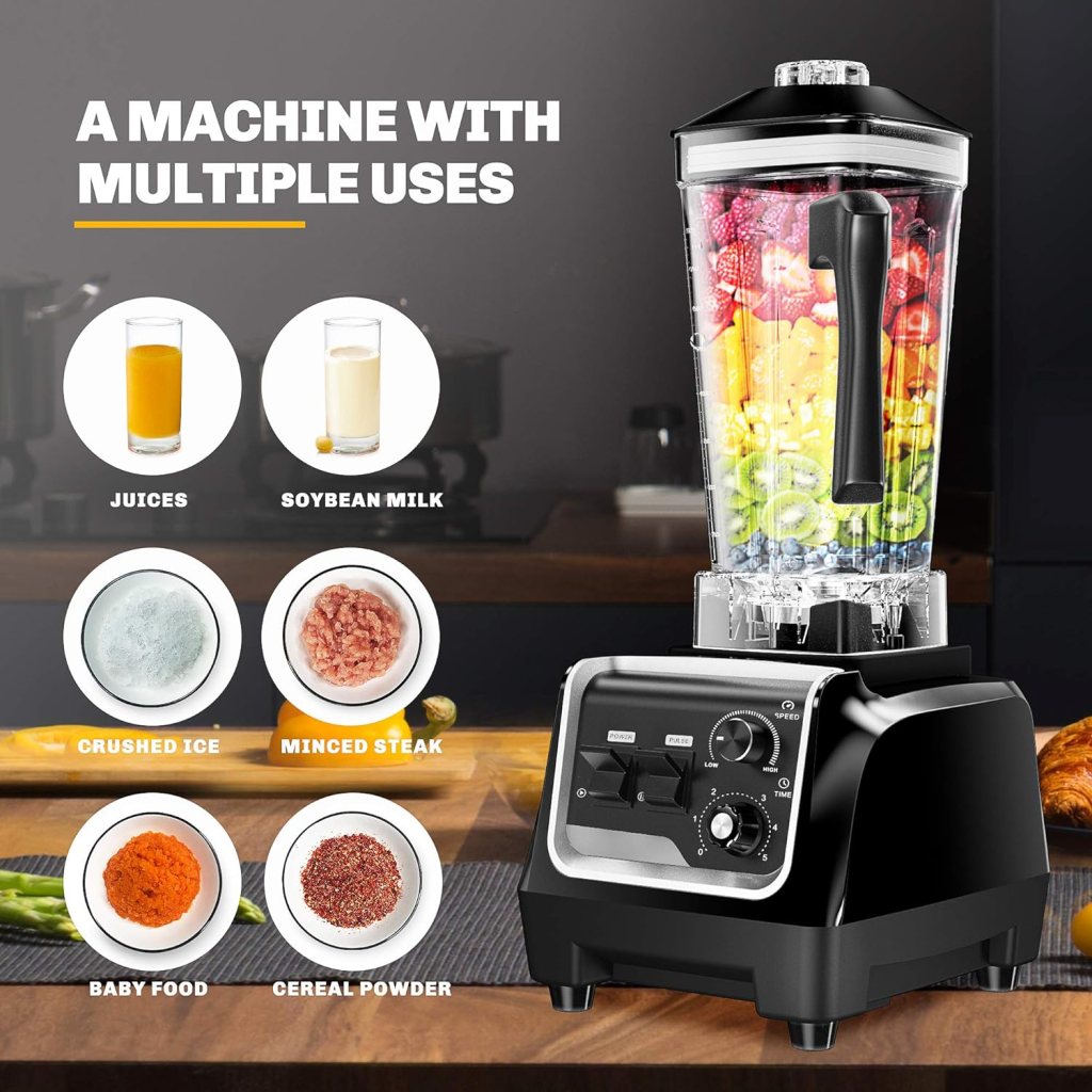 Blenders for Kitchen, Professional Smoothies Blender with 68oz Container, 2200W High Power Countertop Blender for Frozen Fruit Crushing Ice, Shakes Blenders for Kitchen, Professional Smoothies Blender with 68oz Container, 2200W High Power Countertop Blender for Frozen Fruit Crushing Ice, Shakes