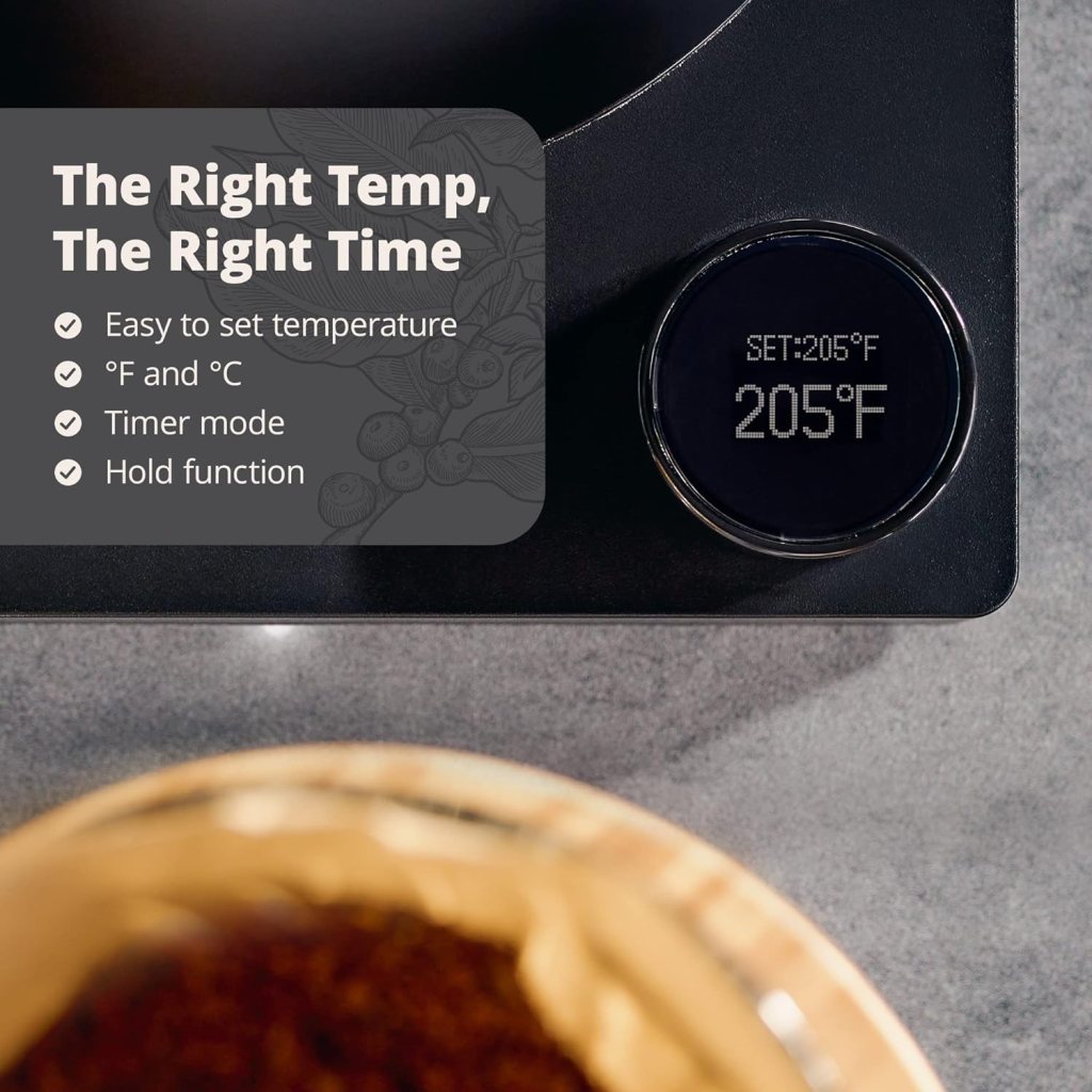 Greater Goods Electric Gooseneck Kettle with a Counterbalanced Handle, Perfect for Tea and Pour Over Coffee, Designed in St. Louis,1200 Watt (Birch White) Greater Goods Electric Gooseneck Kettle with a Counterbalanced Handle, Perfect for Tea and Pour Over Coffee, Designed in St. Louis,1200 Watt (Birch White)