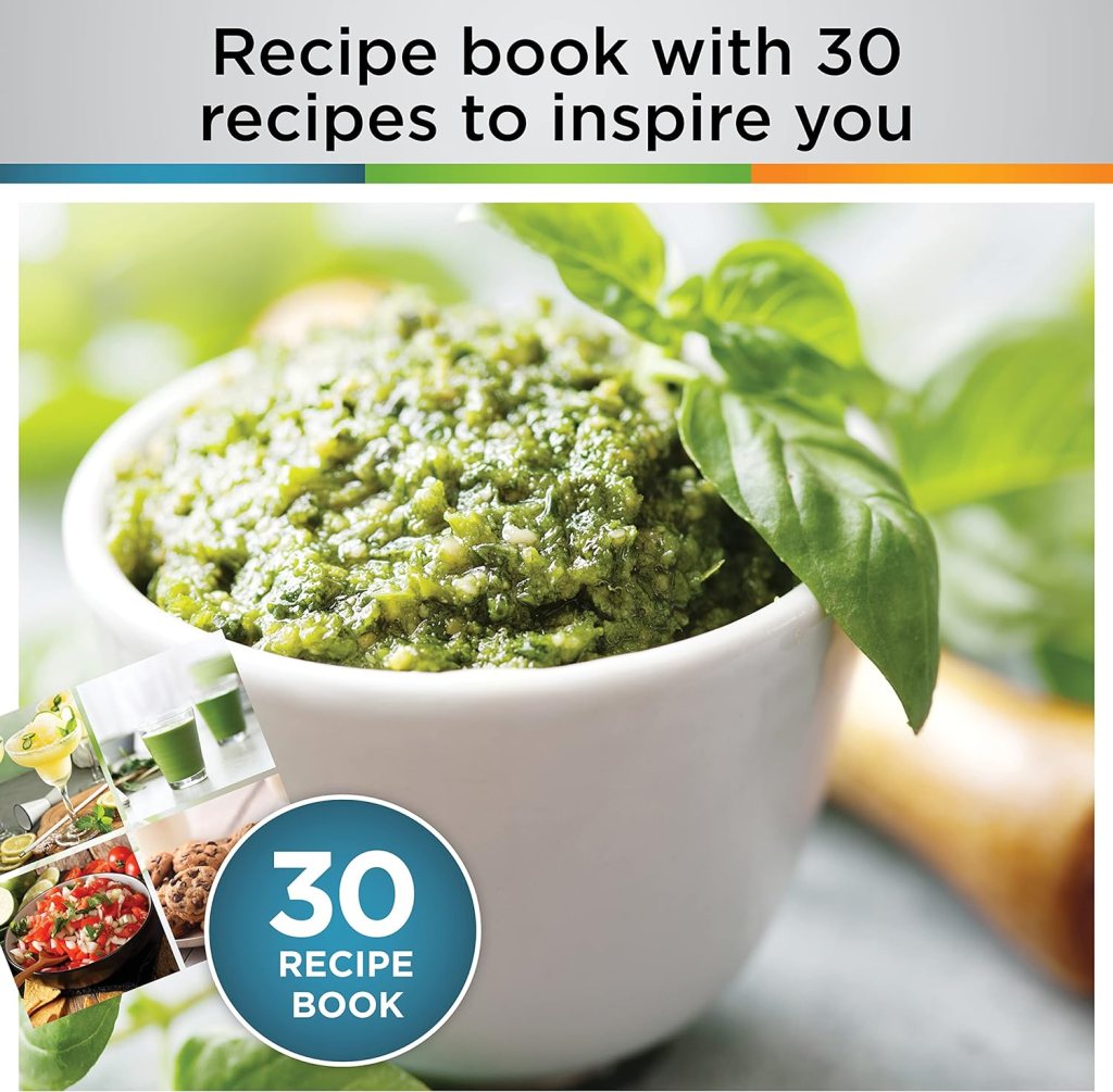 Ninja BN801 Professional Plus Kitchen System, 1400 WP, 5 Functions for Smoothies, Chopping, Dough  More with Auto IQ, 72-oz.* Blender Pitcher, 64-oz. Processor Bowl, (2) 24-oz. To-Go Cups, Grey