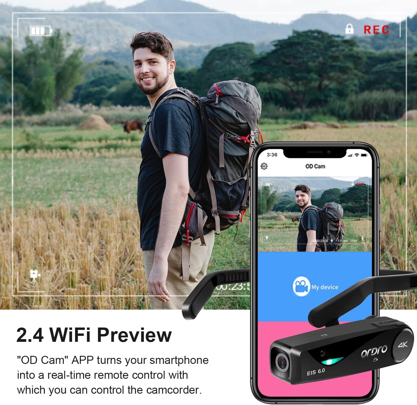 ORDRO EP6 Plus Head Mounted Camera 4K Video Camcorder Review ordro-ep6-plus-head-mounted-camera-4k-video-camcorder-wearable-video-camera-uhd-1080p-60fps-hands-free-vlog-camera-with-1-2