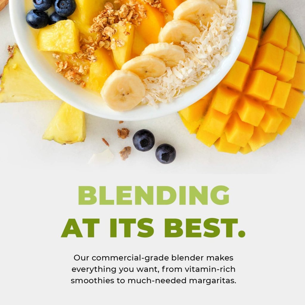Cleanblend Commercial Blender - 64oz Countertop Blender 1800 Watts - High Performance, High Powered Professional Blender and Food Processor For Smoothies Cleanblend Commercial Blender - 64oz Countertop Blender 1800 Watts - High Performance, High Powered Professional Blender and Food Processor For Smoothies