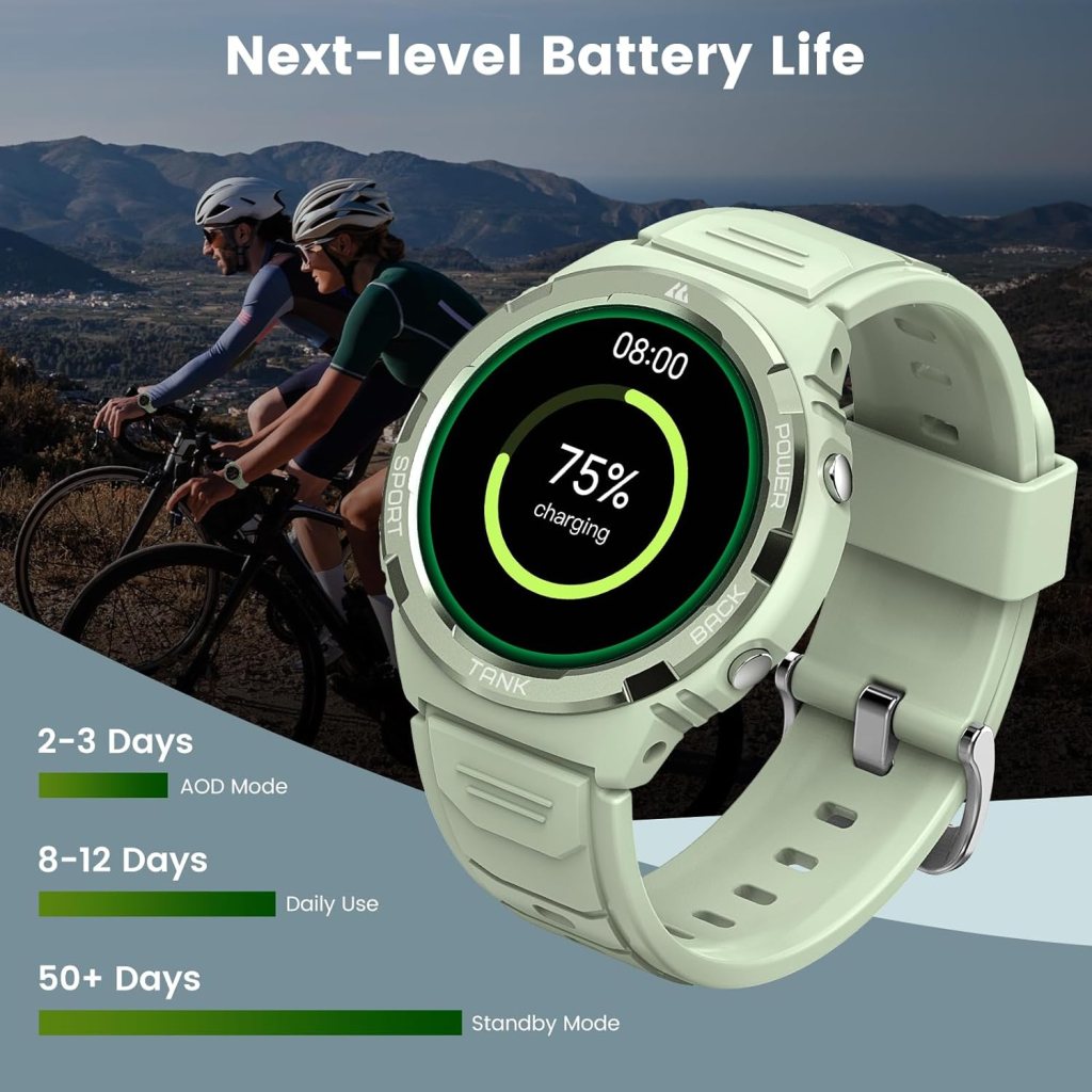 KOSPET Smart Watch for Women, 50M Waterproof, 50 Days Extra-Long Battery, Fitness Watch with Answer/Make Call, AI Voice Assistant, 1.3 AMOLED Display, 70 Sports Modes, 24H Sleep/Hear Rate Monitoring KOSPET Smart Watch for Women, 50M Waterproof, 50 Days Extra-Long Battery, Fitness Watch with Answer/Make Call, AI Voice Assistant, 1.3 AMOLED Display, 70 Sports Modes, 24H Sleep/Hear Rate Monitoring