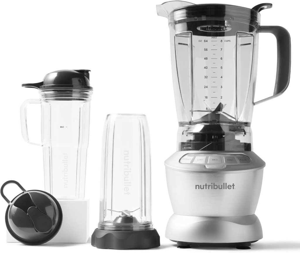 nutribullet Full-Size Blender Combo 1200W –Matte White