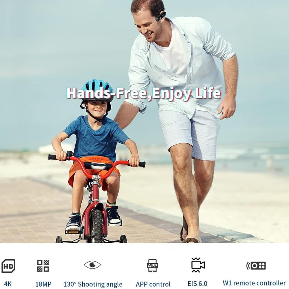 ORDRO EP6 Plus Hands-Free Camera 4K Wearable Video Camera Head Mounted Camcorder FHD 1080P 60FPS Vlog Camera Recorder WiFi ORDRO EP6 Plus Hands-Free Camera 4K Wearable Video Camera Head Mounted Camcorder FHD 1080P 60FPS Vlog Camera Recorder WiFi