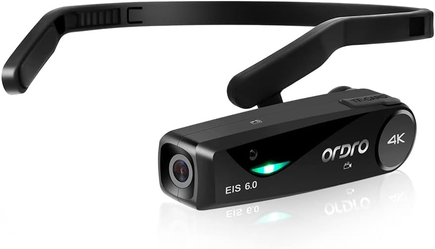 ORDRO EP6 Plus Hands-Free Camera 4K Wearable Video Camera Head Mounted Camcorder FHD 1080P 60FPS Vlog Camera Recorder WiFi ORDRO EP6 Plus Hands-Free Camera 4K Wearable Video Camera Head Mounted Camcorder FHD 1080P 60FPS Vlog Camera Recorder WiFi
