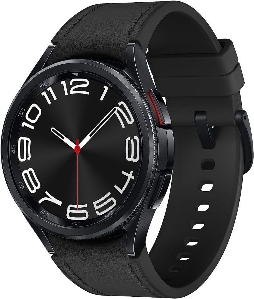 Samsung Galaxy Watch 6 Classic 47mm Smartwatch with Rotating Bezel, Fitness Tracker, Advanced Sleep Coaching, Heart Monitor - Black
