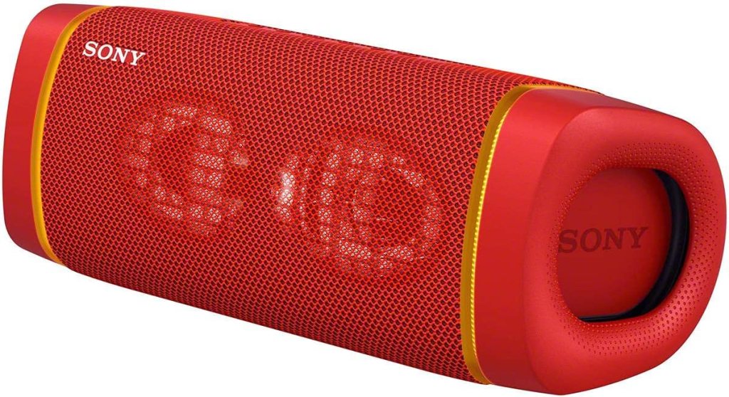 Sony SRS-XB33 EXTRA BASS Wireless Bluetooth Portable Speaker, IP67 Waterproof Durable for Home, Outdoor, and Travel, 24 Hour Battery, Party Lights, USB Type-C, and Speakerphone, Red Sony SRS-XB33 EXTRA BASS Wireless Bluetooth Portable Speaker, IP67 Waterproof Durable for Home, Outdoor, and Travel, 24 Hour Battery, Party Lights, USB Type-C, and Speakerphone, Red