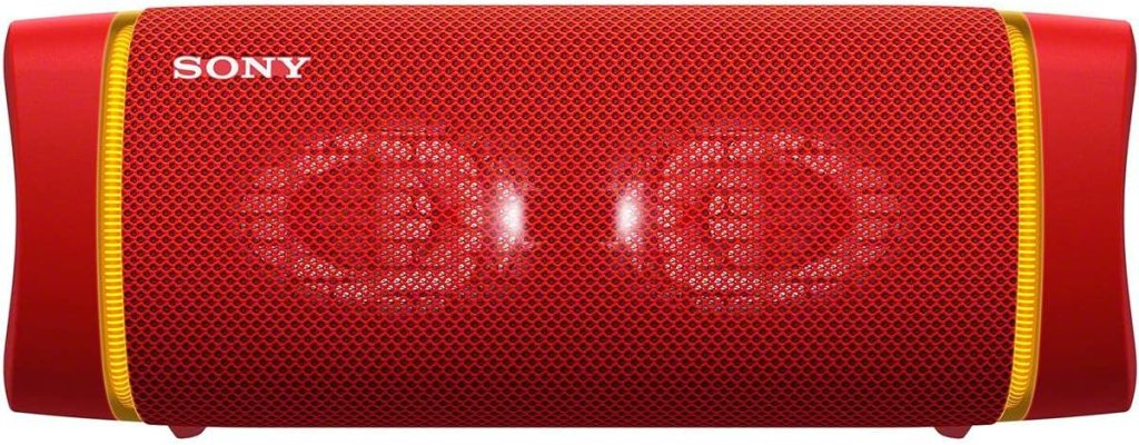 Sony SRS-XB33 EXTRA BASS Wireless Bluetooth Portable Speaker, IP67 Waterproof Durable for Home, Outdoor, and Travel, 24 Hour Battery, Party Lights, USB Type-C, and Speakerphone, Red Sony SRS-XB33 EXTRA BASS Wireless Bluetooth Portable Speaker, IP67 Waterproof Durable for Home, Outdoor, and Travel, 24 Hour Battery, Party Lights, USB Type-C, and Speakerphone, Red