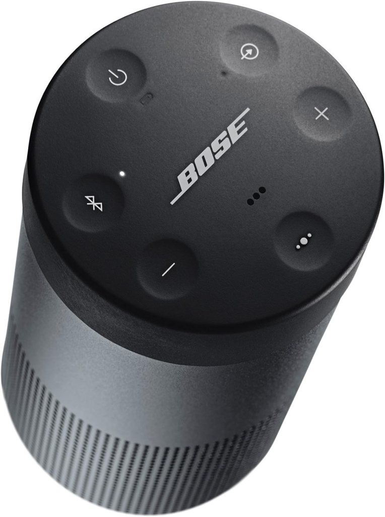 The Bose SoundLink Revolve, the Portable Bluetooth Speaker with 360 Wireless Surround Sound, Lux Gray The Bose SoundLink Revolve, the Portable Bluetooth Speaker with 360 Wireless Surround Sound, Lux Gray