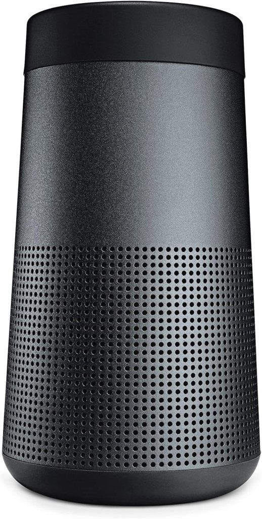 The Bose SoundLink Revolve, the Portable Bluetooth Speaker with 360 Wireless Surround Sound, Lux Gray The Bose SoundLink Revolve, the Portable Bluetooth Speaker with 360 Wireless Surround Sound, Lux Gray