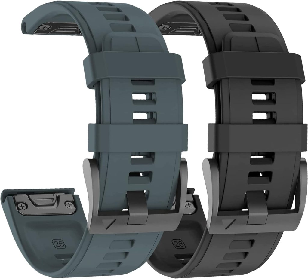 Compatible with Garmin Fenix 5 Watch Band/Garmin Fenix 6 Watch Band, 22mm Quickfit Watch Bands Replacement for Garmin 935/945/Instanct/Fenix 7/Approach S60/Approach S62 Watch Band