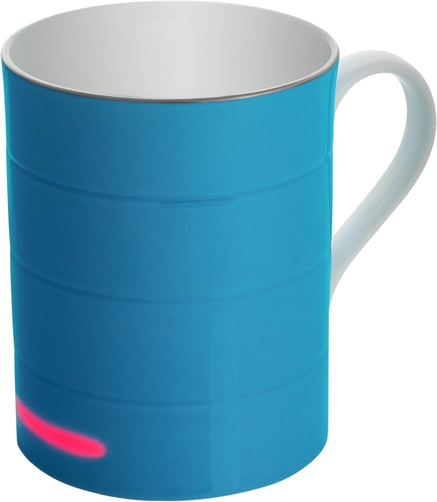 Glowstone Smart Mug - Fine Bone China, Dishwasher Safe, Luxurious Self-Heating, Wireless Powered, Hot Fully Automatic Heated Ceramic Coffee and Tea Cup - Blue Glowstone Smart Mug - Fine Bone China, Dishwasher Safe, Luxurious Self-Heating, Wireless Powered, Hot Fully Automatic Heated Ceramic Coffee and Tea Cup - Blue