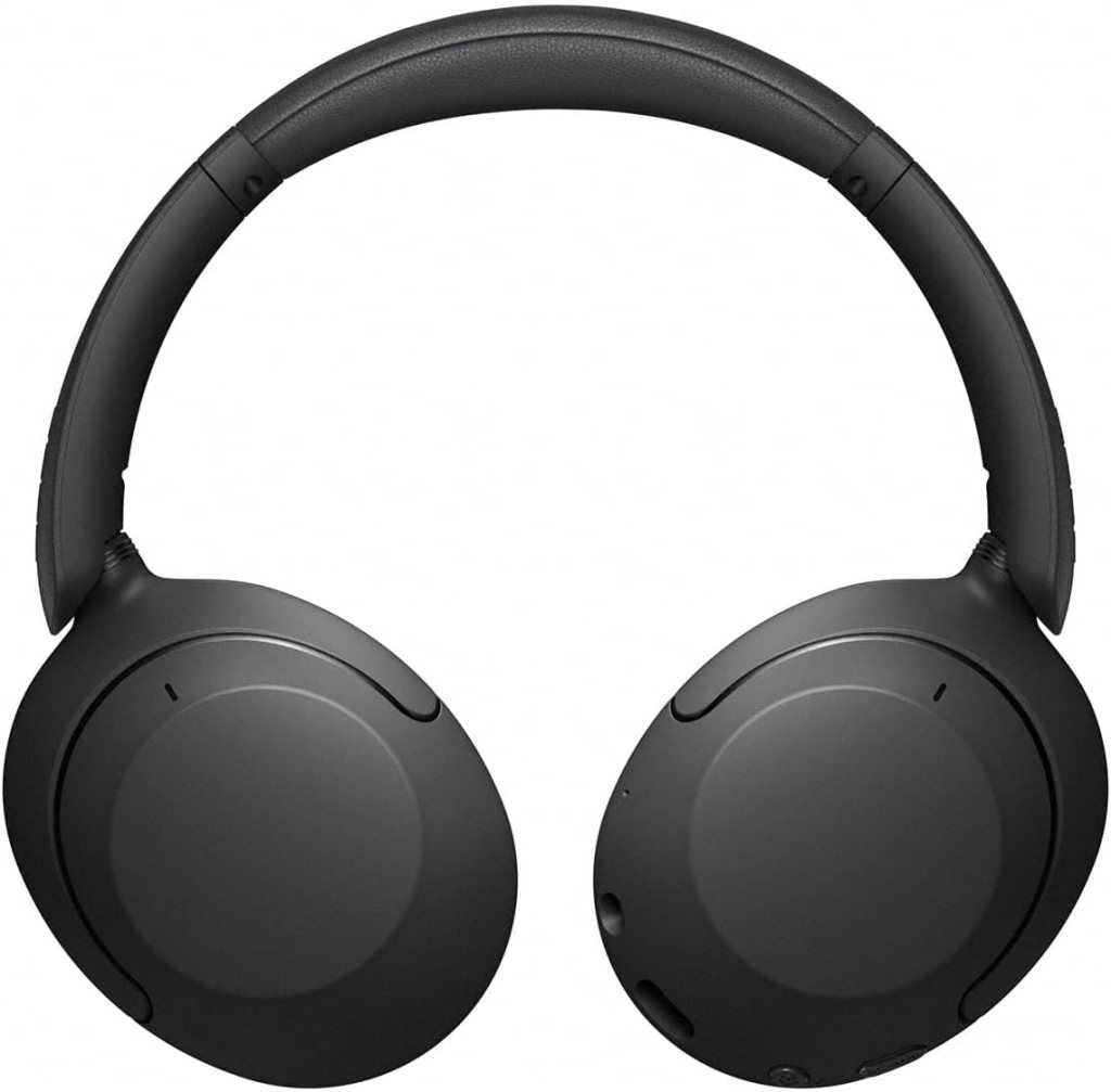 Sony WH-XB910N Extra BASS Noise Cancelling Headphones, Wireless Bluetooth Over The Ear Headset with Microphone and Alexa Voice Control, Blue (Amazon Exclusive)