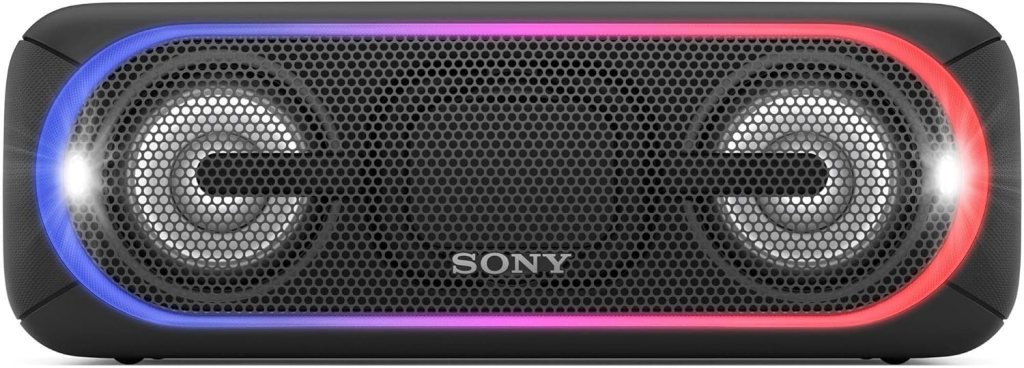 Sony XB40 Portable Wireless Speaker with Bluetooth and Speaker Lights, Black Sony XB40 Portable Wireless Speaker with Bluetooth and Speaker Lights, Black