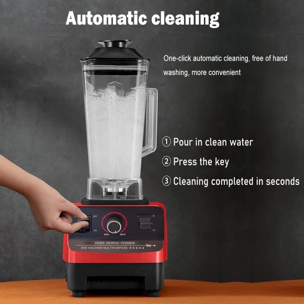 2 In 1 Food Blender, 4500 Watt Powerful Professional Countertop Blender, Commercial Blender Process for Smoothies, Ice Crushing, Frozen Fruits, Soups with 2 Container, 24+68 2 In 1 Food Blender, 4500 Watt Powerful Professional Countertop Blender, Commercial Blender Process for Smoothies, Ice Crushing, Frozen Fruits, Soups with 2 Container, 24+68