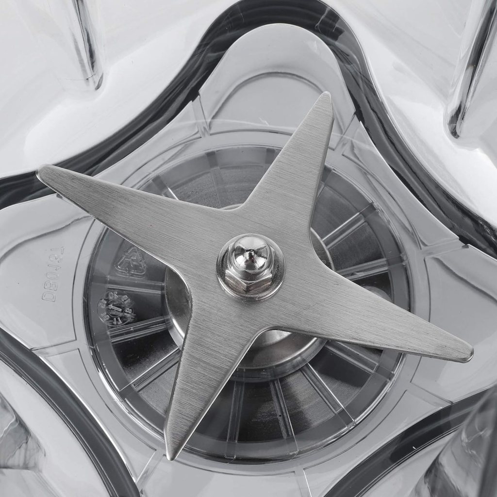 Blender Container, Transparent Food Blender Container with Blade Lid Replacement Accessories Fit for Vitamix Container 64oz, Compatible for G‑Series Machines, Fit for Vitamix 5300