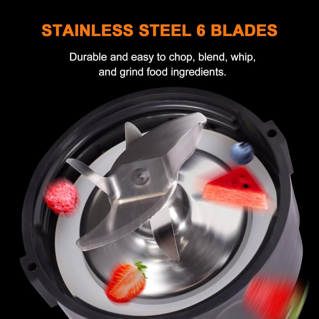 Blender, Countertop Blender for Smoothies with 64 oz Glass Jar Kitchen, 1200 Watts High Speed Juicer Blender Ice Crusher for Shakes Frozen Drinks (Black) Blender, Countertop Blender for Smoothies with 64 oz Glass Jar Kitchen, 1200 Watts High Speed Juicer Blender Ice Crusher for Shakes Frozen Drinks (Black)